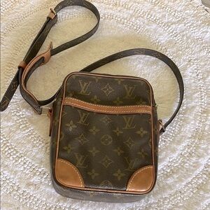 Louis Vuitton Danube Brown Crossbody Bag Preloved